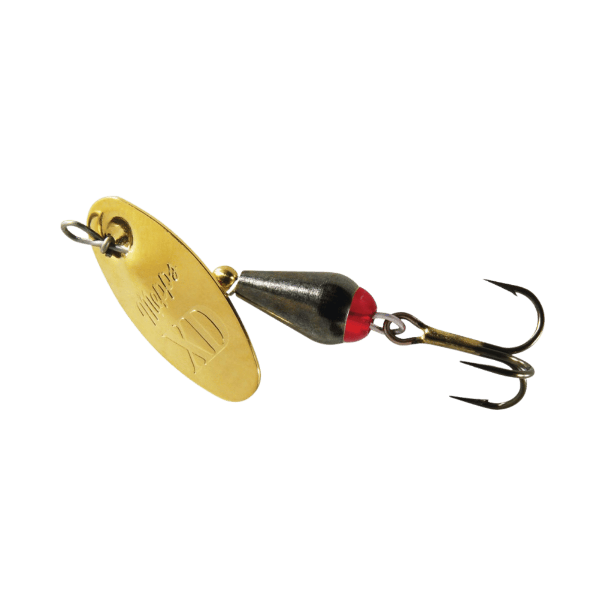 MEPPS XD PLAIN SPINNER 1/10OZ BLACK-GOLD
