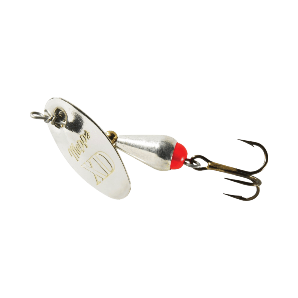 MEPPS XD PLAIN SPINNER 1/12OZ - SILVER-SILVER