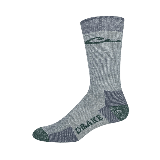DRAKE MERINO WOOL SOCKS 2PK - LARGE - ASSORTED