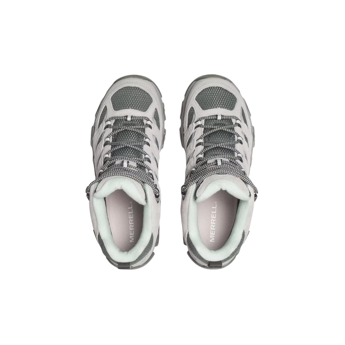 MERRELL W MOAB 3 MID WP WIDE TOP VIEW