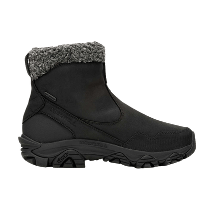 MERRELL WOMEN'S COLDPACK 3 THERMO MID ZIP 200GR - BLACK - SIDE VIEW