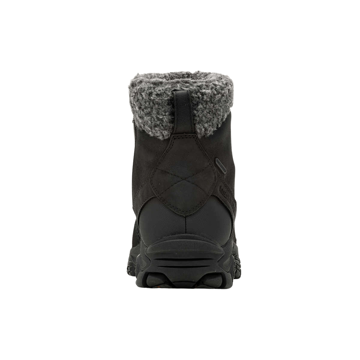 MERRELL WOMEN'S COLDPACK 3 THERMO MID ZIP 200GR - BLACK BACK VIEW