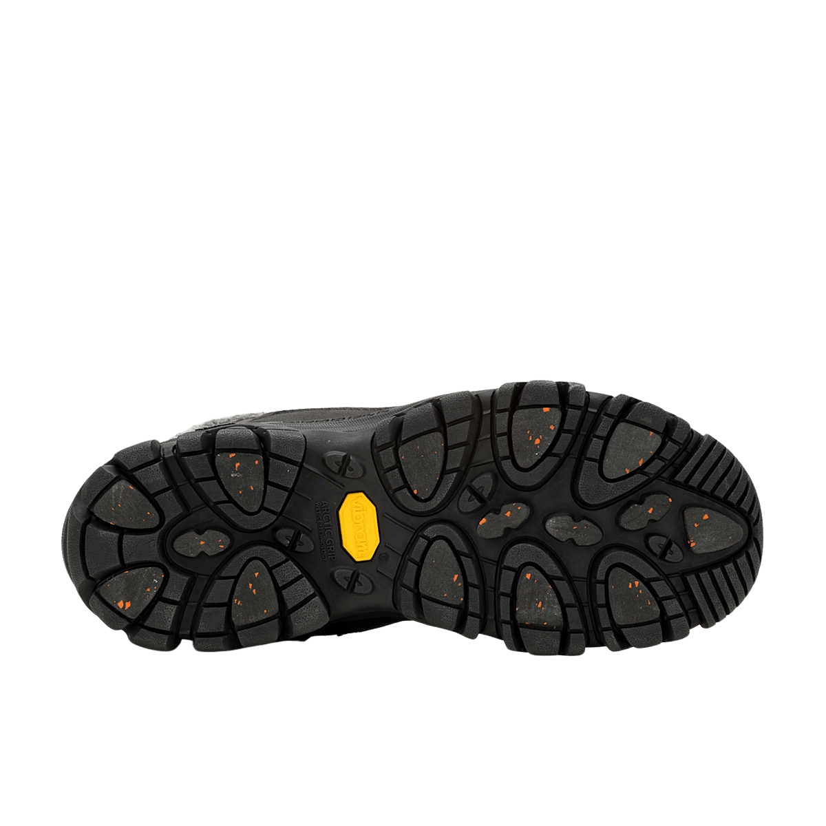 MERRELL WOMEN'S COLDPACK 3 THERMO MID ZIP 200GR - BLACK - OUTSOLE VIEW