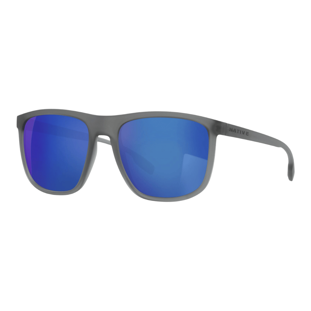 MESA SUNGLASSES - SMOKE CRYSTAL - BLUE REFLEX POL