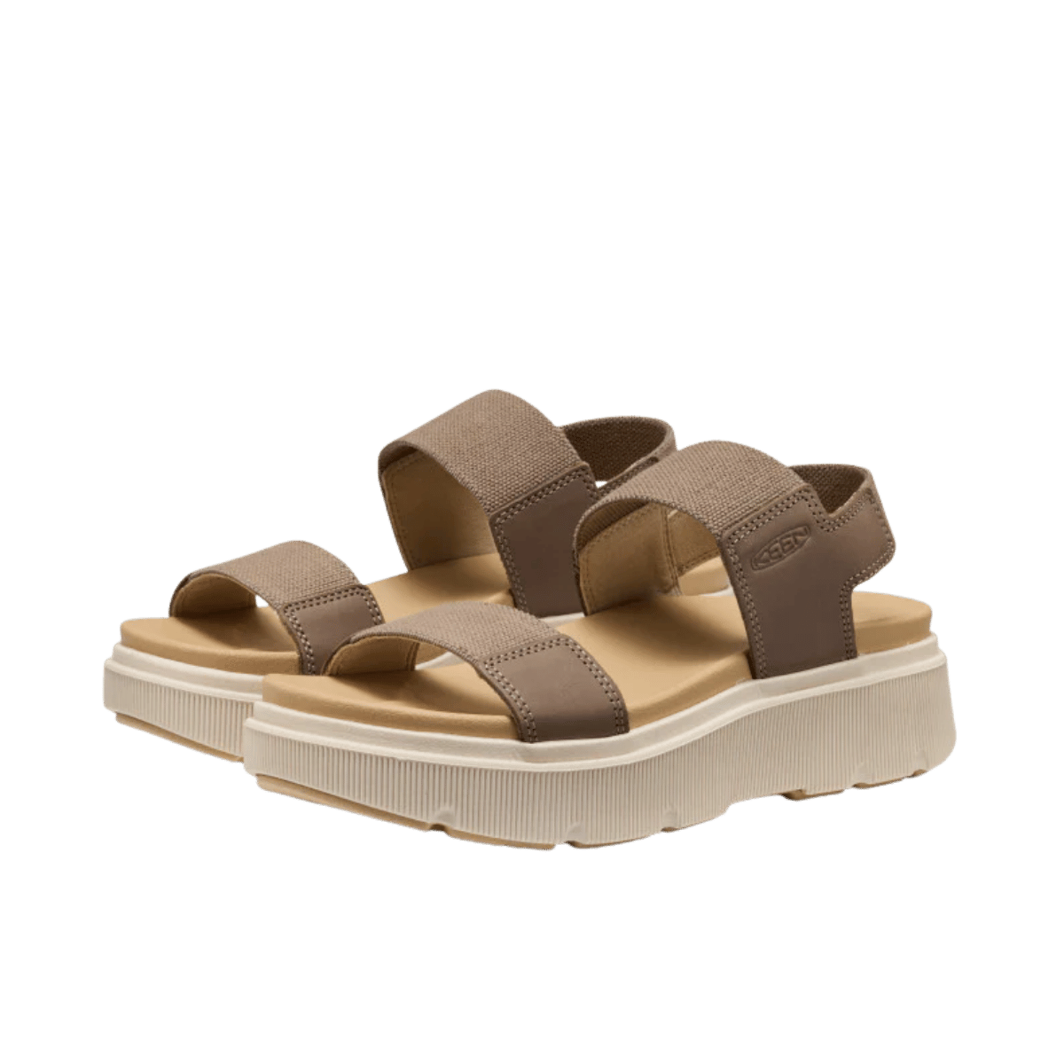 KEEN WOMEN'S ELLE MILA BACKSTRAP - BRINDLE - SIDE VIEW
