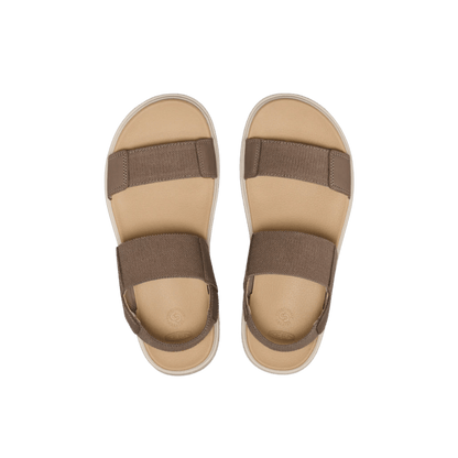 KEEN WOMEN'S ELLE MILA BACKSTRAP - BRINDLE - TOP VIEW