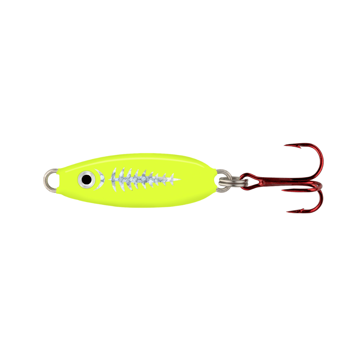 NORTHLAND FORAGE MINNOW SPOON 1/32OZ - S-GLO CHUB