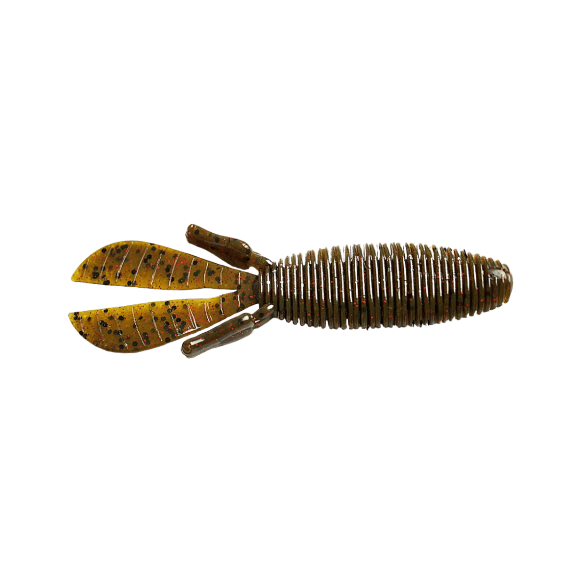 MISSILE BAITS BABY D BOMB BAIT GREEN PUMPKIN RED