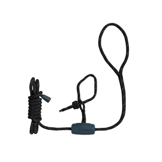 MISSION OUTDOOR DEADKNOT FNDER LINE 3/8IN 15FT BLACK