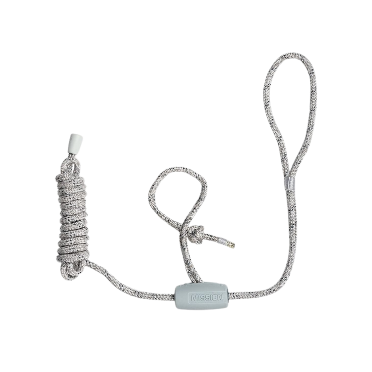 MISSION OUTDOOR DEADKNOT FNDER LINE 3/8IN 15FT GRAY