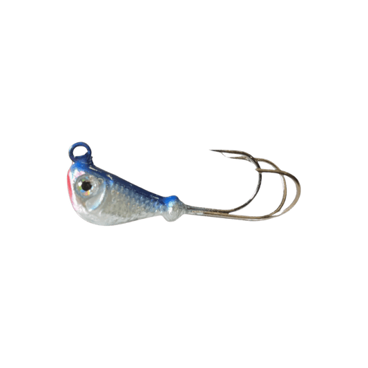 MISSION TACKLE GRABBER JIG 2PK BLUE SHINER