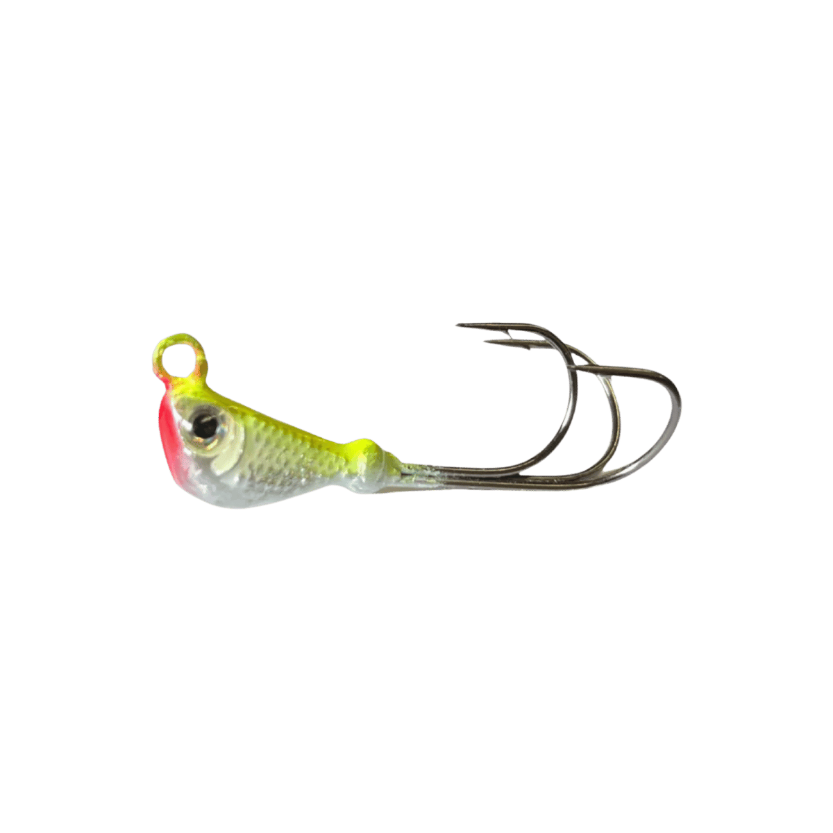 MISSION TACKLE GRABBER JIG 2PK CHARTREUSE SHINE