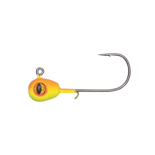 MISSION TACKLE TUNGSTEN HEAVY METAL JIG 2PK CHARTREUSE ORANGE