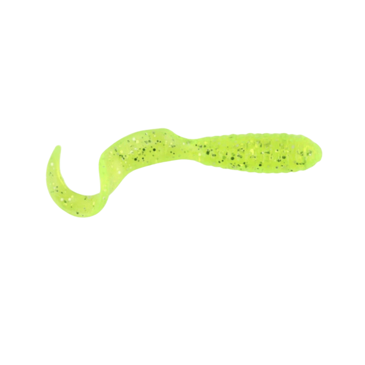 MISTER TWISTER MEENY LURE 20PK 3IN CHART/SILVER FLAKE