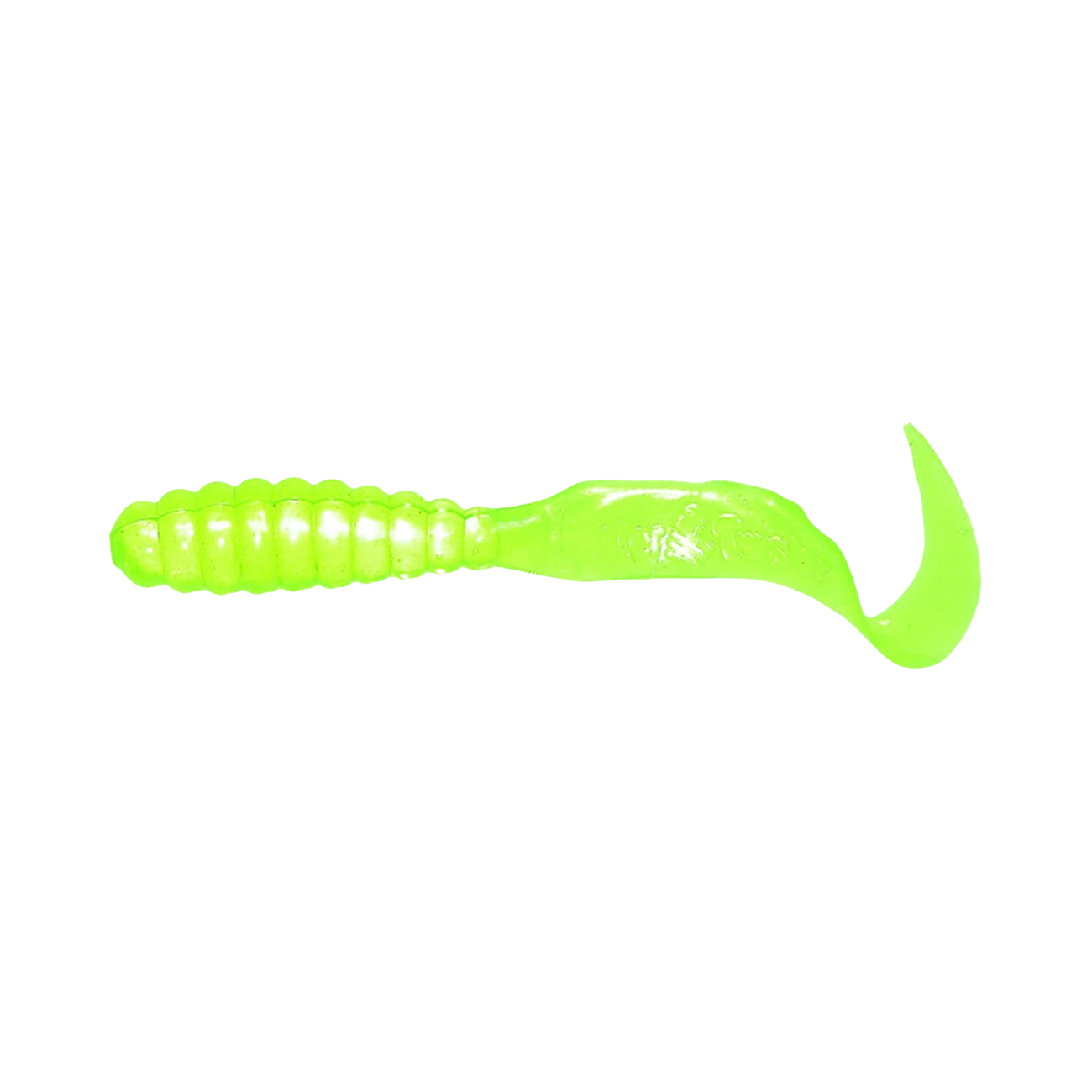 MISTER TWISTER TEENIE TWISTER TAIL PK CHARTREUSE