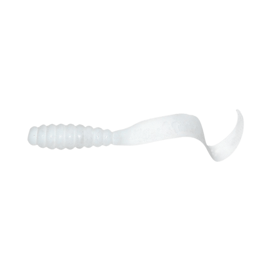 MISTER TWISTER MEENY LURE 20PK 3IN - WHITE