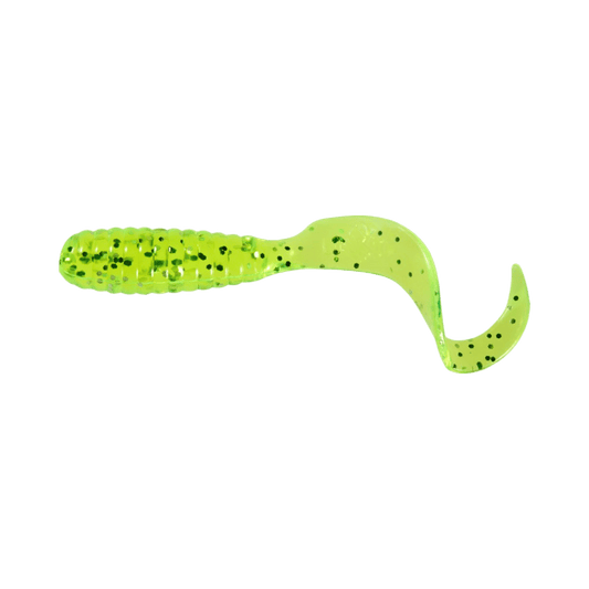 MISTER TWISTER TEENIE TWISTER TAIL 20PK 2IN - CHART FLAKE