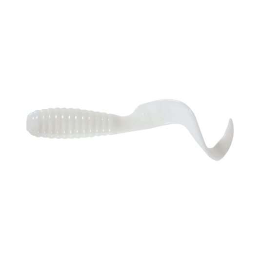 MISTER TWISTER TEENIE TWISTER TAIL 20PK 2IN - WHITE
