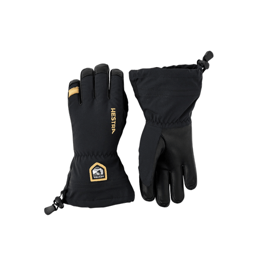 HESTRA YTH MISTRAL JR 5 FINGER - BLACK