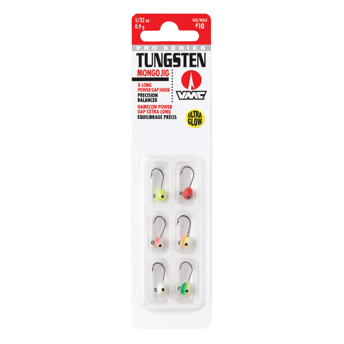 VMC TUNGSTEN MONGO JIG KIT - 1/32 OZ - GLOW