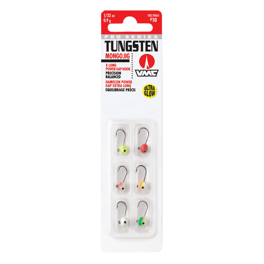 VMC TUNGSTEN MONGO JIG KIT - 1/32 OZ - GLOW