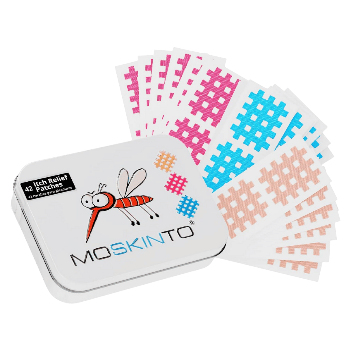 MOSKINTO INCH RELIEF PATCH FAMILY BOX - 42 PATCHES