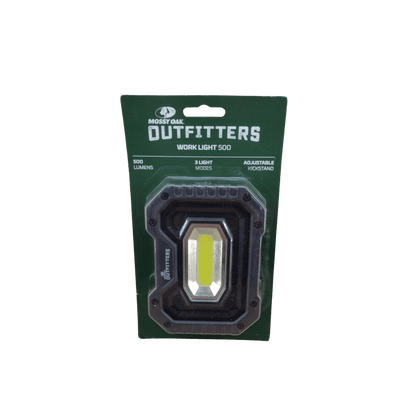 MOSSY OAK OUTFITTERS WORK LIGHT 500 LUMEN - FRONT VIEW