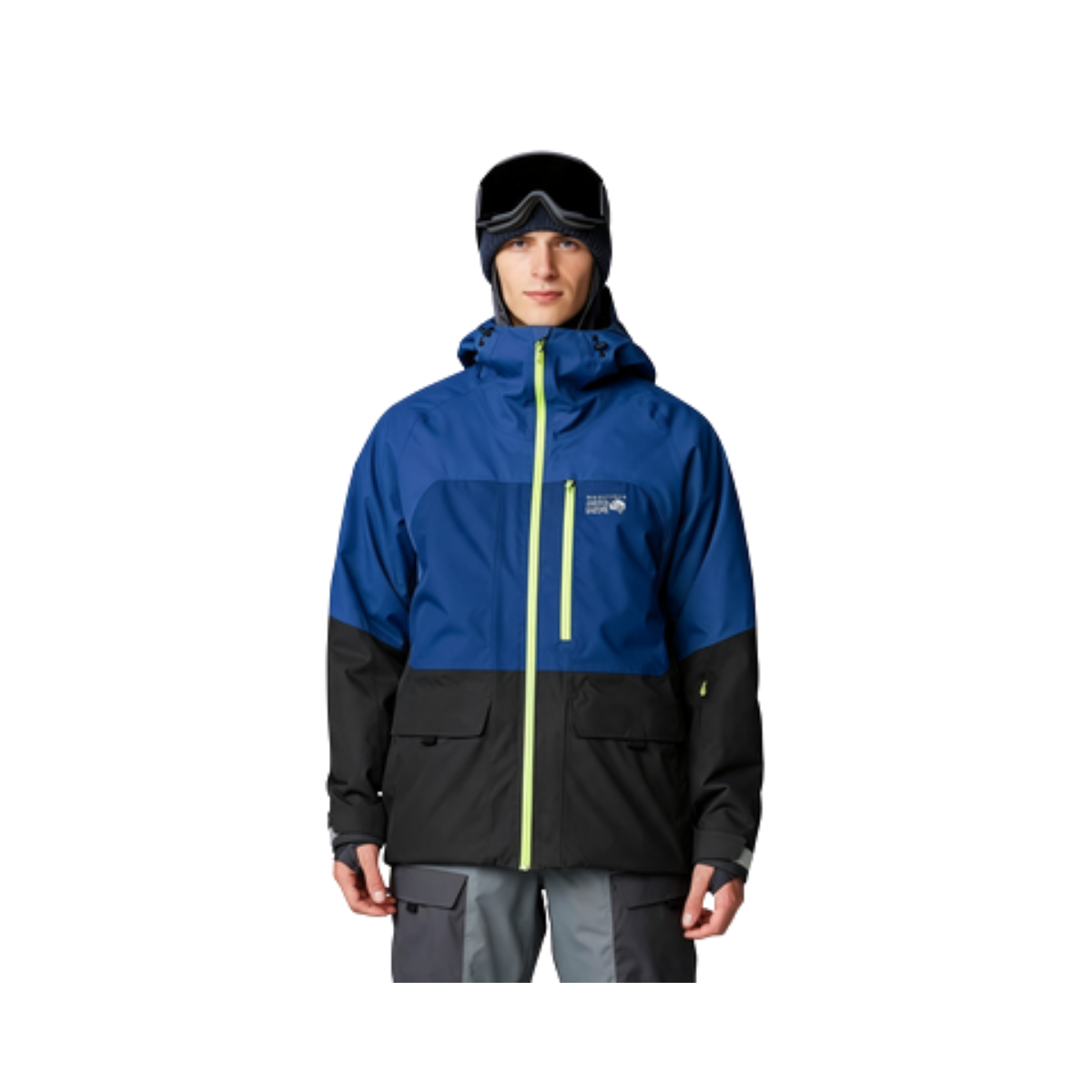 MOUNTAIN HARDWEAR FIREFALL INSULATED JACKET BERRY BLUE BLACK