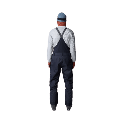 MOUNTAIN HARDWEAR MEN'S FIREFALL BIB - BLACK, BACK ANGLE, LG-L, LG-R, LG-S, MD-R, MD-S, SM-R, SM-S, XL-L, XL-R, XL-S, XXL-R
