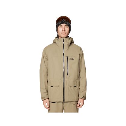 MOUNTAIN HARDWEAR MEN'S FIREFALL INSULATED JACKET - LANDSLIDE, FRONT ANGLE, MD, LG, XL, XXL