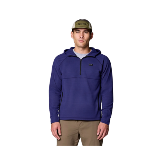 MOUNTAIN HARDWEAR SUMMIT GRID HOODY BERRY BLUE