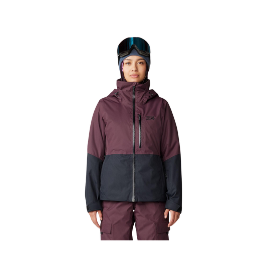MOUNTAIN HARDWEAR W FIREFALL INS JACKET VIOLET STONE