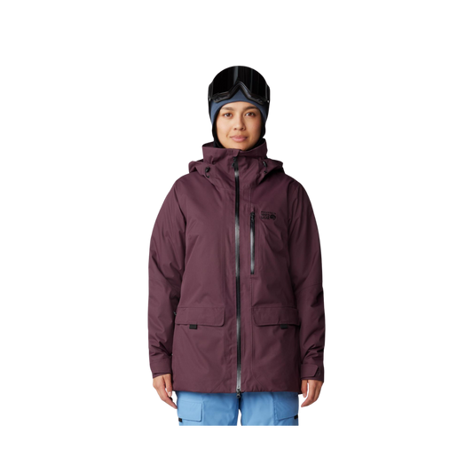 MOUNTAIN HARDWEAR W FIREFALL INS PARKA DEEP MULBERRY