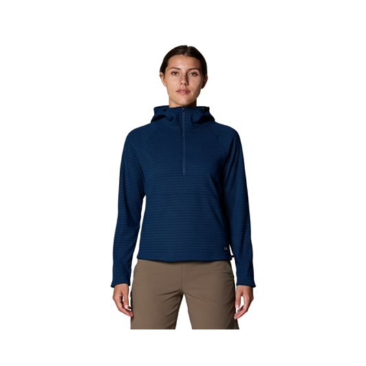 MOUNTAIN HARDWEAR W SUMMIT GRID HOODY ATMOSPHERIC