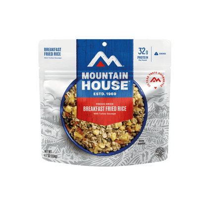 MOUNTAIN HOUSE BREAKFAST FRIED RICE WITH TURKEY SAUSAGE