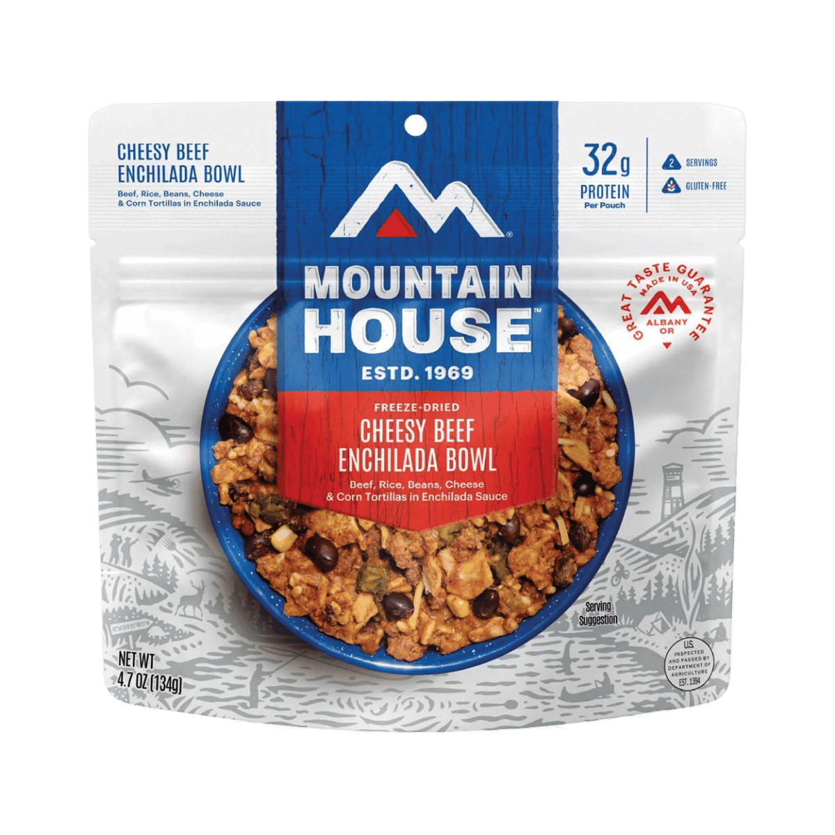 MOUNTAIN HOUSE ENTREES BEEF ENCHILADA BOWL