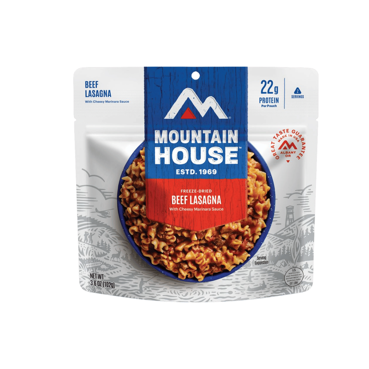 MOUNTAIN HOUSE ENTREES BEEF LASAGNA