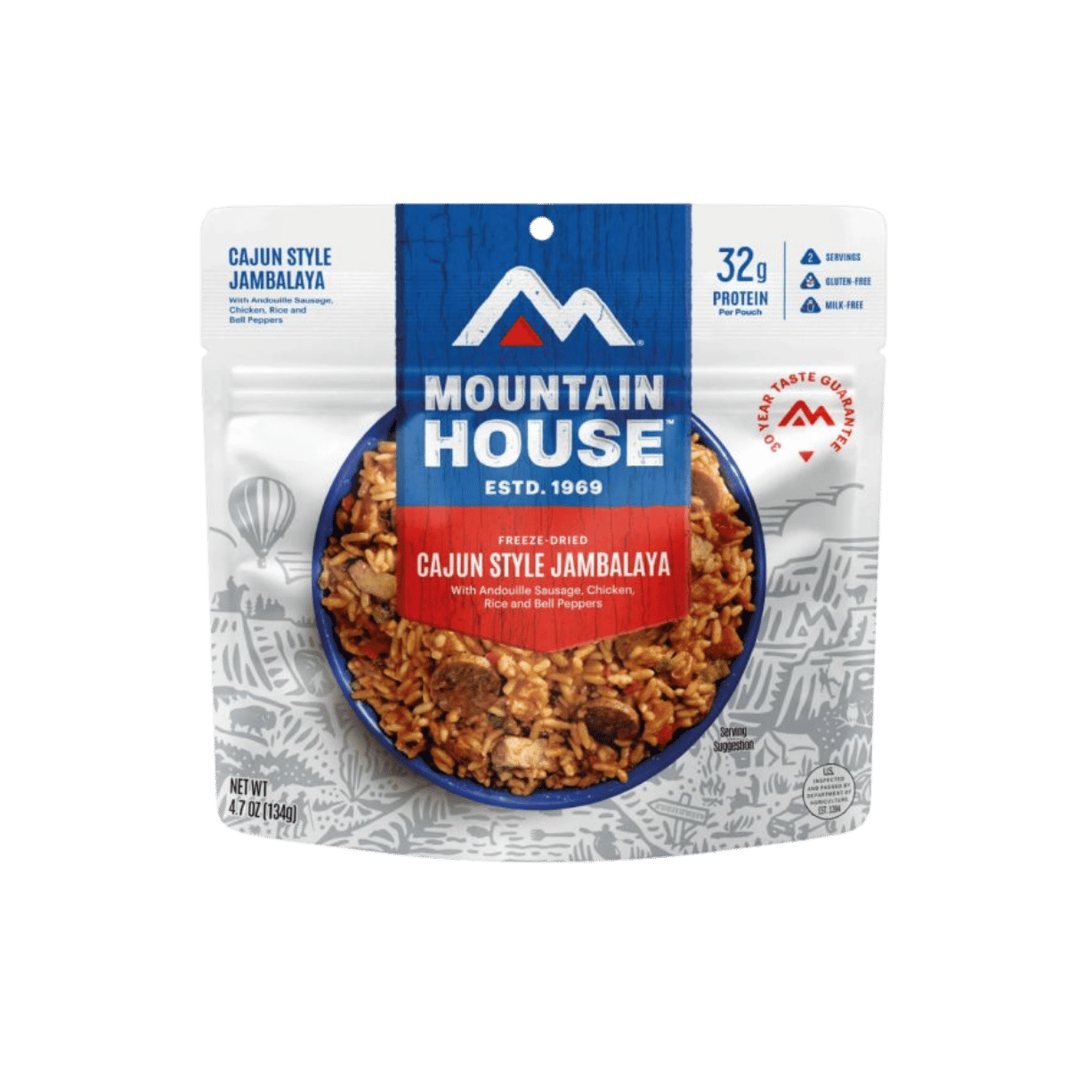 MOUNTAIN HOUSE ENTREES CAJUN JAMBALAYA