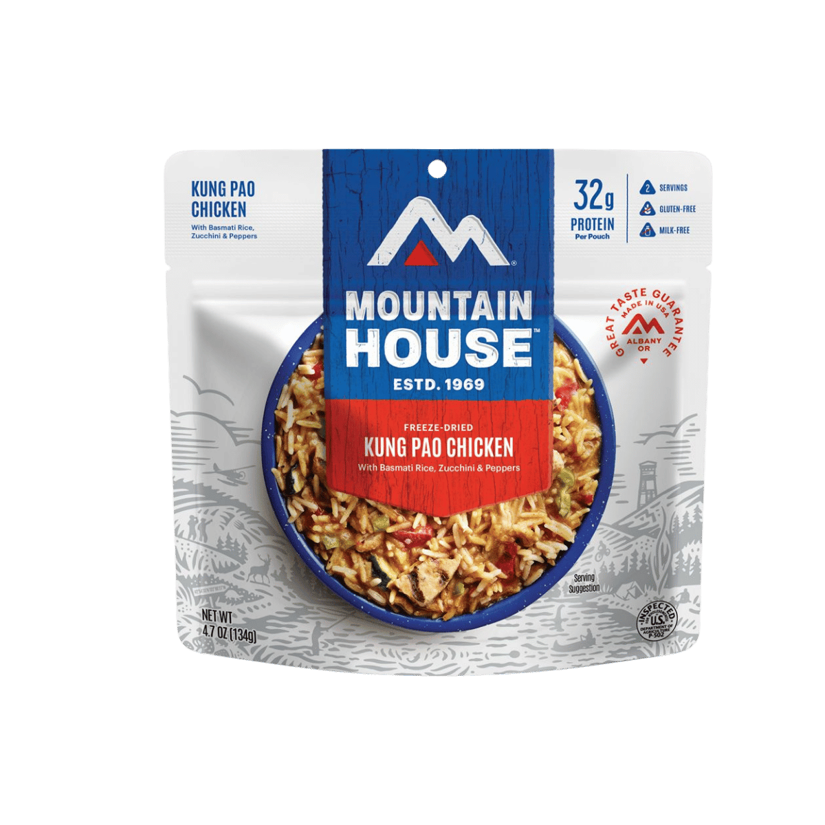 MOUNTAIN HOUSE ENTREES KUNG PAO CHICKEN