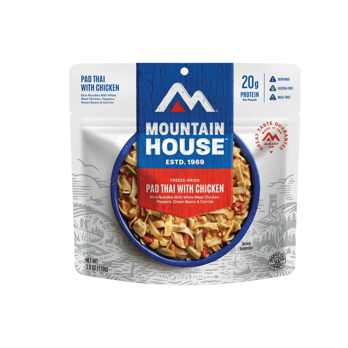 MOUNTAIN HOUSE ENTREES PAD THAI WITH CHICKEN
