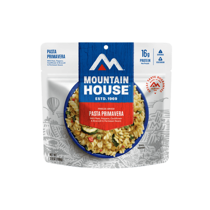 MOUNTAIN HOUSE ENTREES, PASTA PRIMAVERA