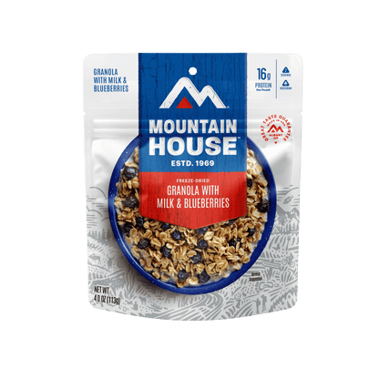 MOUNTAIN HOUSE GRANOLA W/ MILK & BLUEBERRIES 2 SERVINGS