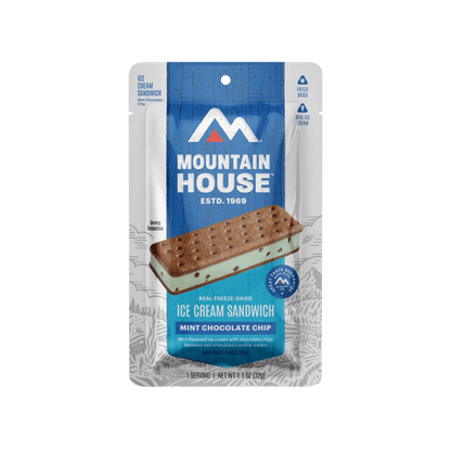 MOUNTAIN HOUSE ICE CREAM MINT CHOCOLATE CHIP
