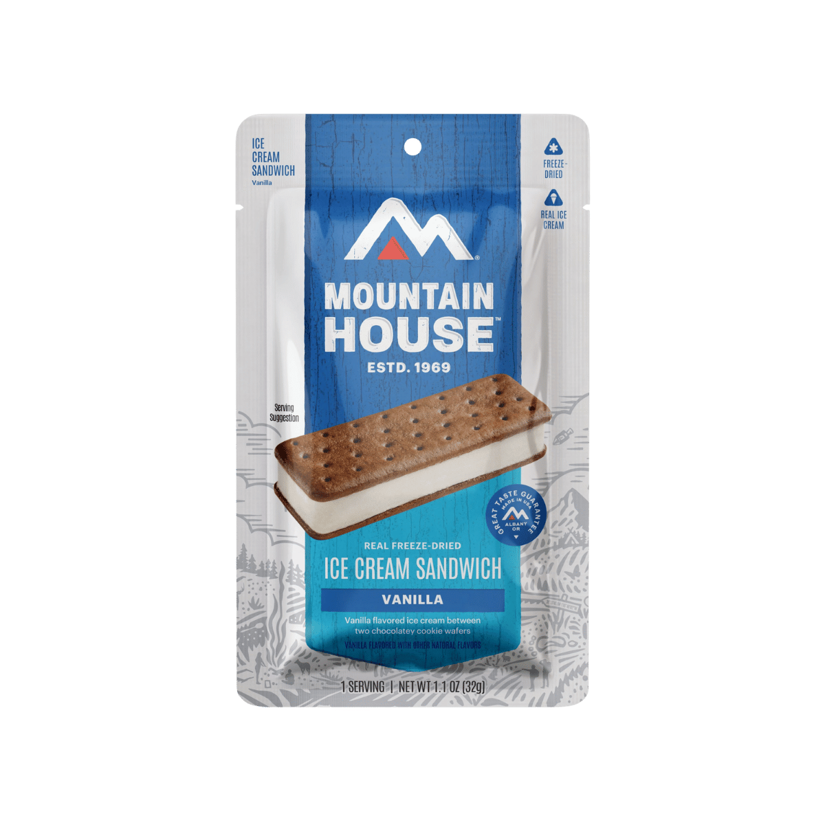 MOUNTAIN HOUSE ICE CREAM VANILLA