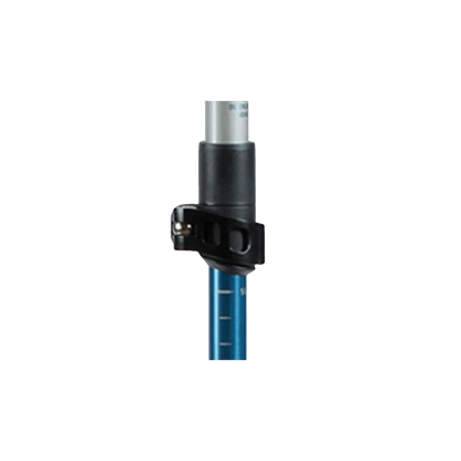 MOUNTAINSMITH HALITE 7075 TREKKING POLES - MOROCCAN BLUE - LOCKED VIEW