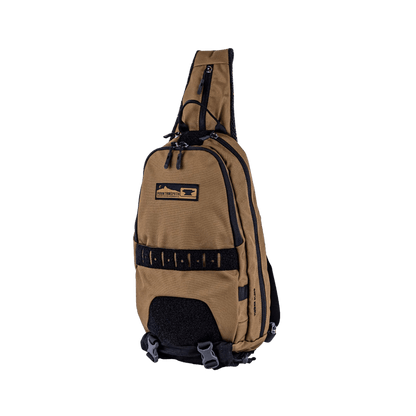 MOUNTAINSMITH TIMBER SLING - COYOTE BROWN - LEFT SIDE VIEW