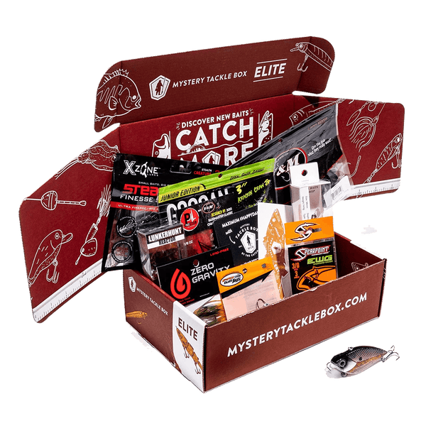 best starter tackle box Mystery Tackle Box Elite Bass Fishing Kit