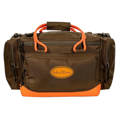 MUD RIVER DELUXE DOG HANDLERS BAG - BROWN_FRONT VIEW
