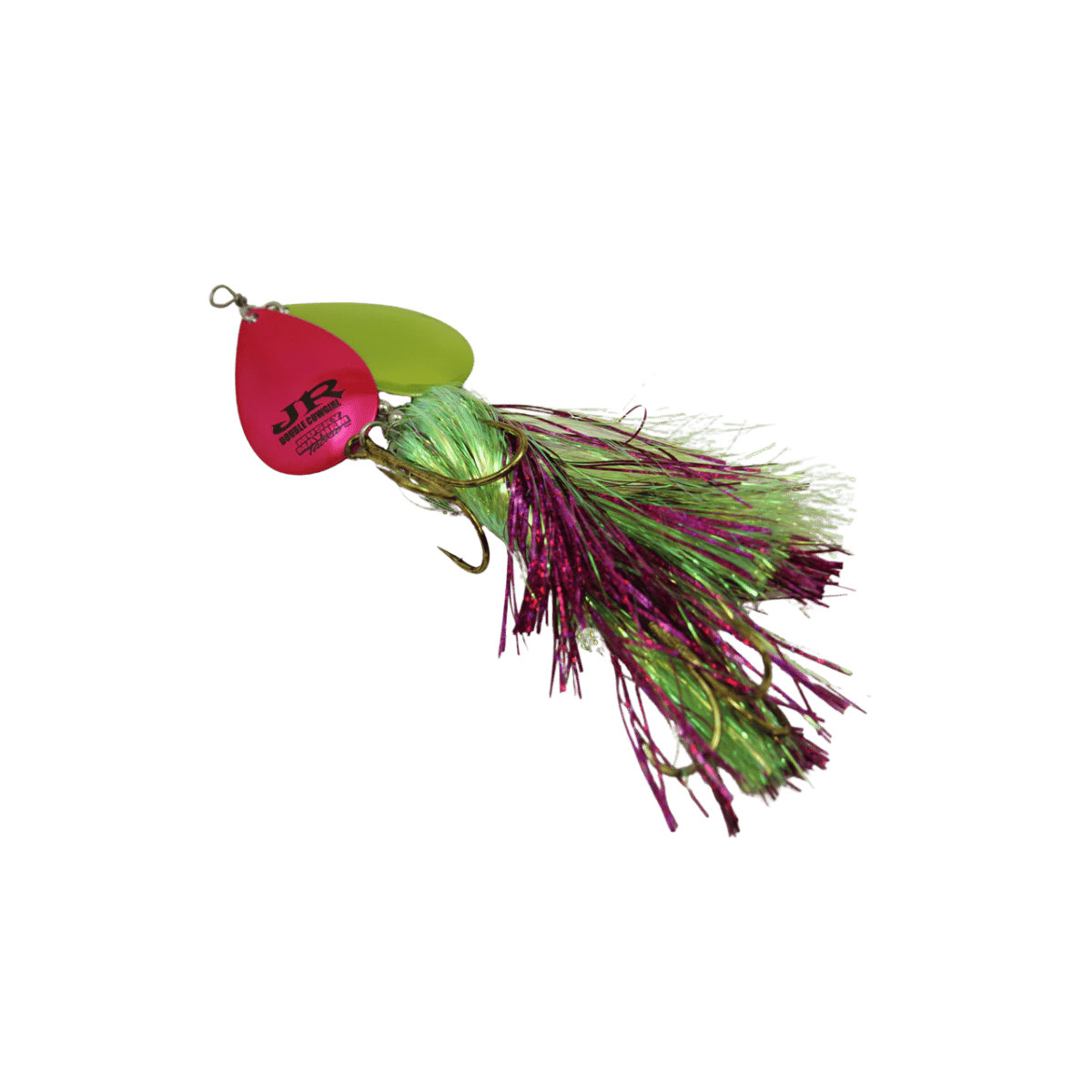 MUSKY MAYHEM TACKLE JR DBL COWGIRL HOT CHARTREUSE IMAGE