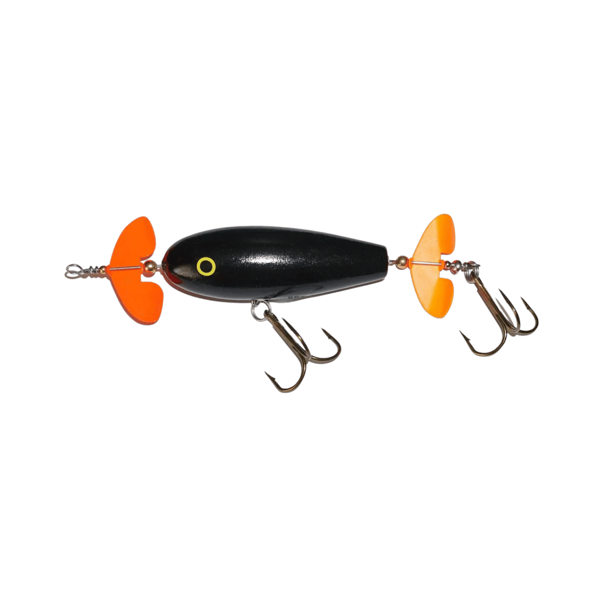 MUSKY MADNESS BAITS 24 TROPHY 7IN 1.5OZ – BLACK/ORANGE
